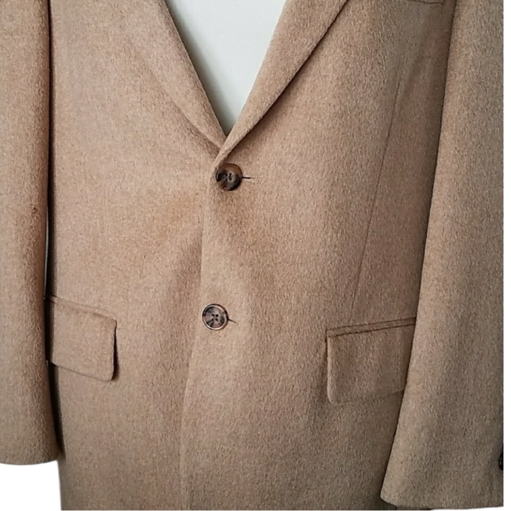 HASPEL 100% Camel Hair Sports Coat in Natural Tan Size 42R  -- QUIET LUXURY!!!! - Picture 5 of 12